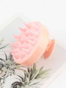 1 件头皮按摩发刷，硅胶头皮清洁刷，用于去屑和促进头发生长，返校、旅行度假必备，女士发饰 - 彩色 - 查看 11