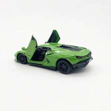 1:36 Model Car Reventon Car Model, Diecast Zinc Alloy Pull Back Model Toy Car, Doors Open, Collection Kids Toy For Aged 3 And Up