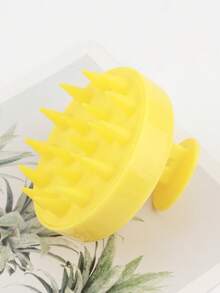 1 件头皮按摩发刷，硅胶头皮清洁刷，用于去屑和促进头发生长，返校、旅行度假必备，女士发饰 - 彩色 - 查看 16