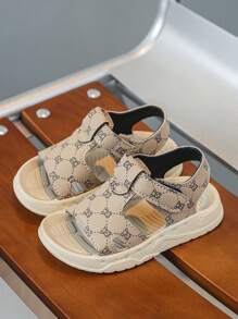 Sandali casual con suola morbida per bebè unisex, scarpe da passeggio versatili per bimbi in estate