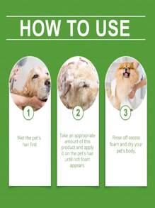 1pc 2-In-1 Pet Shampoo, Dog And Cat Long-Lasting Fragrance Bathing Wash Liquid Cleansing Shower Gel