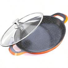 Paella Pan With Oven Friendly Lid –36cm Kitchen Cookware - Default - View 2