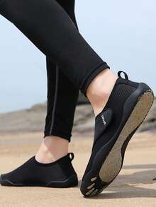 男女款五趾水鞋,游泳/沙滩/健身房/室内健身鞋,东南亚速干水袜 - 黑色 - 查看 4