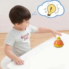 2pcs Cartoon Pull Back Toys Chicken Style Push Car Toy For Kid Pressing Inertia Car Toy With Color Cognition Gift For Kid Birthday - Multicolor - View 3