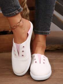 Scarpe di tela stile universitario per donna, nuove scarpe sportive primaverili casual, scarpe vulcanizzate bianche