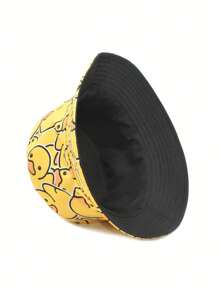 2 peças de boné de beisebol amarelo fofo e casual e óculos dobráveis para adolescentes, adequados para passeios diários, férias na praia ao ar livre, sombreamento e proteção solar