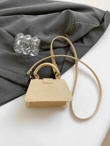 Fashionable High-Quality Pouch Small Square Bag, New Solid Color Versatile Handbag For Women - Multicolor - View 10