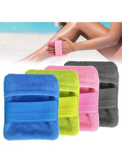 Quitador de arena para verano, bolsa quitadora de arena, bolsa de polvo quitadora de arena, cepillo quitador de arena para vacaciones en la playa, camping, artículos esenciales (no contiene polvo de talco), accesorios de baño, artículos esenciales de viaje, accesorios de playa