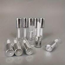 10/34 Peças Mini Tubos Recarregáveis de Brilho Labial - 1,18ml Tamanho de Viagem Recipientes À Prova de Vazamento com Tampas de Borracha, Tubos de Batom Vazios para Cosméticos DIY e Retoques Rápidos - Multicolorido - Visão 11