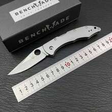 Nuevo Cuchillo de Bolsillo Plegable para Exteriores 2025, Hoja de M390, Cuchillos Tácticos de Camping y Caza, Herramientas de Supervivencia EDC para Obsequios