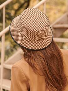 LEAJOURNO. 1 Pc 2024 Spring/Summer New Fashionable Casual Minimalist Bucket Hat, Versatile Sun Protection Hat For Men & Women
