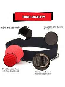 2pcs/1pc Beginner Level Boxing Ball Set, Boxing Reflex Ball With Headband And Boxing Bandage, Fitness Equipment, For Training Speed, Focus, Boxing Speed, Hand-Eye Coordination - Multicolor - View 12