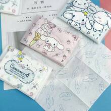 Sanrio 6 عبوات مناديل معطرة مطبوعة بشخصيات سانريو الكرتونية المحببة