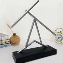 Péndulo de Newton de levitación magnética - Un juguete de mesa flotante premium para decoración de oficina ejecutiva, un regalo para la tecnología del futuro de los hombres y un arte moderno para el hogar con efecto de movimiento permanente y artefacto para aliviar el estrés