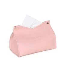 1pc Leather Tissue Box Waterproof Kitchen Accessories,Decorative Tissue Box,Napkin Holder For Table,Tissue Box Bathroom