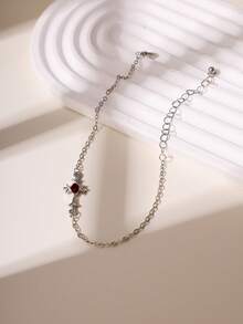 Women's Summer Designed Criss-Cross Anklet, Suitable For Daily Wear - Multicolor - View 4