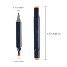 168/120/100/80/60 Color Art Marker Pens,Rotuladores De Colores,Dual Tip Drawing Pen, Suitable For Artist Painting, Sketching, Coloring, Illustration, Anime Design, Art Sketch Drawing Pen Set, Christmas And Birthday Present, Easter Gift,204/262/48/40/36/30/30/24/12 Colours Back To School