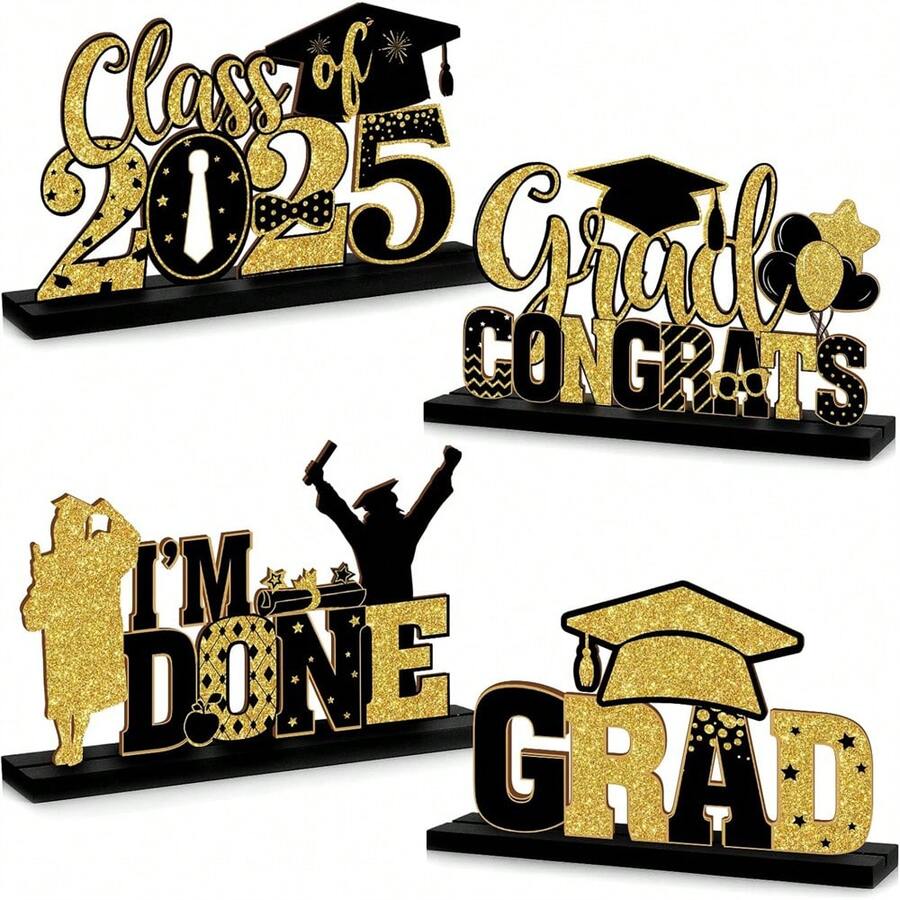 Decoración De Graduación 5 Decoraciones Colgantes Graduación Colorines Gift Bag