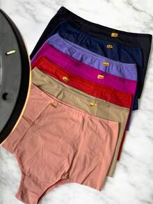 Comfortable Plus Size Panties Kit, Ultra Comfort Panties Reduce Measurements Tighten Culottes - Nhiều màu - Xem 4