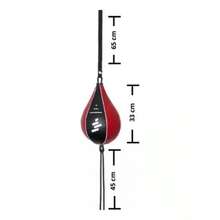 Oka Professional Premium Time Boxing Pear With League - Red - View 4