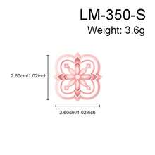 8件套传统中国古典风格“青花瓷”系列瓷砖粘土切割模具，用于DIY耳环首饰制作 - TH020 - 查看 13