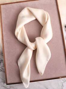 1 Peça Lenço Liso Cachecol Pescoço para Mulheres, Xales Pequenos, Envólucros, Bandanas, Lenços para Cabeça 70x70CM, Lenço Quadrado, Lenço Hijab