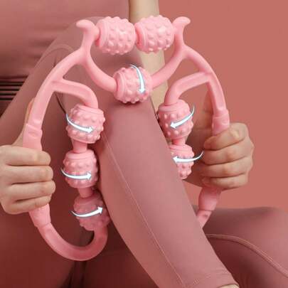 Leg Massager With Rollers, Calf Muscle Relaxation Massager, Leg Slimming Massager, Fitness Leg Shaper