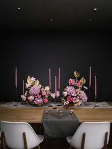 4 cái/bộ (30cm) Một hộp 4 bộ nến trụ dài 30cm cho mùa cưới, nến trụ dài Châu Âu cho tiệc cưới, nến sáp đậu nành không khói, nến trang trí bàn, thích hợp để trang trí nhà cửa, trang trí nhà cửa, nến trụ dài trang trí bàn - Nhiều màu - Xem 4