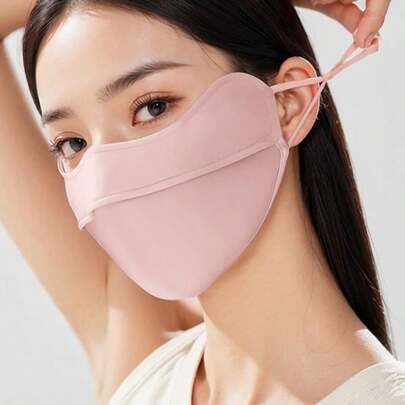 GOLOVEJOY 1 chiếc khẩu trang chống nắng chống tia UV mới cho mùa hè, khẩu trang che nắng bằng nylon thoáng khí bảo vệ khóe mắt