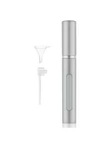 1 pièce Flacon de parfum de voyage rechargeables de 5 ml, vaporisateur d'atomiseur vide mini pour parfum, bouteilles de vaporisation de taille voyage portables avec entonnoir, cadeaux pour filles, femmes, mère, décoration de salle de bain, été, rentrée scolaire