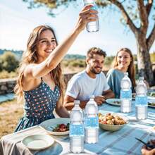 50 Pcs Waterbottle Labels For Gender Reveal Party