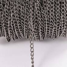 2m/Pack Reinforced Chain, Twisted Chain, Bag Accessories Chain, DIY Jewelry Materials, Suitable For Bracelet, Necklace, Earrings, Tassel - PJ0183 - View 16