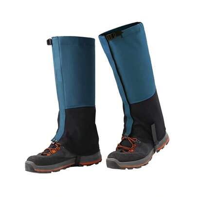 Guêtres imperméables, guêtres de randonnée pour hommes et femmes, pour le vélo, la raquette, la chasse, le trekking, protection contre la pluie, la neige et les insectes