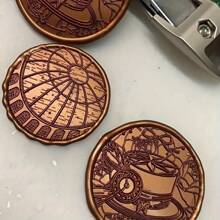 10/20/30pcs Brown-Gold Hot Melt Glue Sticks, 0.7cm*10cm, Strong Adhesive, Suitable For Mini Glue Gun, DIY Craft, Wax Sealing, Envelope Sealing, Wedding Invitations, Etc.