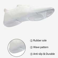 Girls Breathable Cheer Shoes Flexible Cheer Shoes For Tumbling Cheerleading Shoes For Gymnastics