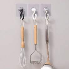 10pcs Rotatable Sticky Hooks For Wind Chimes, Plants And Ceiling Decor - No Drill Ceiling Hooks With Strong Adhesive Back To School