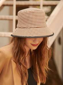 LEAJOURNO. 1 Pc 2024 Spring/Summer New Fashionable Casual Minimalist Bucket Hat, Versatile Sun Protection Hat For Men & Women