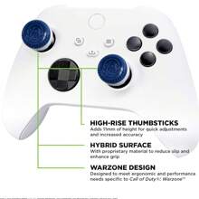 Freek Galaxy Performance 拇指握把帽硅胶摇杆帽盖适用于 XboxSeries S/X 控制器硅胶帽