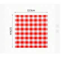 1 stuk kleine tissue servetten, uitgevouwen afmetingen 25*25 cm [gevouwen afmetingen 12,5*12,5 cm], wegwerp feestartikelen, effen roze, groene, blauwe tissue papieren servetten, enkellaags bedrukt enkelzijdig papieren servet