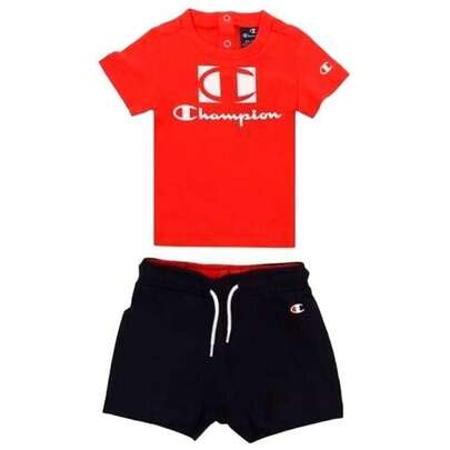 Champion Baby Set 306379-RS005 In Red ✅ Delivery Within 24/72 Hours To Spain (Peninsula)