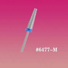 1件专业美甲钻头，钨钢指甲锉，适用于电动打磨机，带指甲抛光头的修甲工具