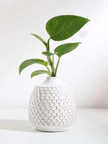 Set de 8 botellas de cerámica vintage con relieve para aceites esenciales, decoración de sobremesa para la sala de estar, entrada y mesita de noche