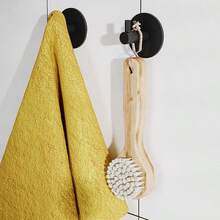 Móc dán tường chịu lực Móc treo tường chống thấm nước, thích hợp để treo áo khoác, mũ, móc treo khăn, gắn tường - Phòng tắm và phòng ngủ - Nhiều màu - Xem 1