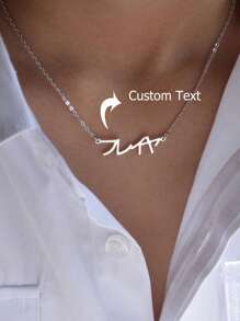 Collar con nombre japonés personalizado, gargantilla con flor de cerezo Sakura, collares con palabras personalizadas para mujeres y hombres, collar de Kanji japonés de acero inoxidable