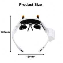 Magnifying Glass With 2 LED Lights 3x/4x/5x/6x/7x/10x/15x Adjustable Magnifying Glass For Repairing Precision Instrument Jewelry Reading - Weiss - Übersicht 9