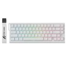 X68PRO HE 60% Wireless Rapid Trigger Gaming Keyboard With Adjustable Actuation,8K Polling Rate,Hall Effect Magnetic Switch,Hot-Swap,RGB Backlit,BT/2.4GHz/Wired - 彩色 - 查看 13