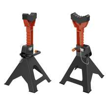 Froadp Świeczniki samochodowe z gumową matą ochronną, regulowana wysokość świec od 28 do 42 cm - Czarne - Zobacz 1