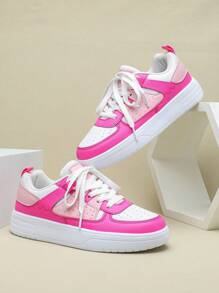 Zapatillas deportivas tipo caminata para mujer, zapatos casuales femeninos para exteriores, zapatillas rosas