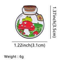 3pcs/Set Cute Funny Enamel Pin Lapel Pins Badges On Backpack Women's Brooch Clothes Gift Jewelry Fashion Accessories