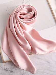 1 Peça Lenço Liso Cachecol Pescoço para Mulheres, Xales Pequenos, Envólucros, Bandanas, Lenços para Cabeça 70x70CM, Lenço Quadrado, Lenço Hijab